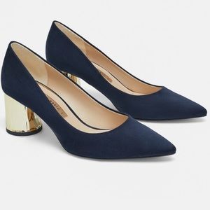 Zara block heels